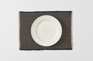 Arcolaio Etam Black Fringed Placemat