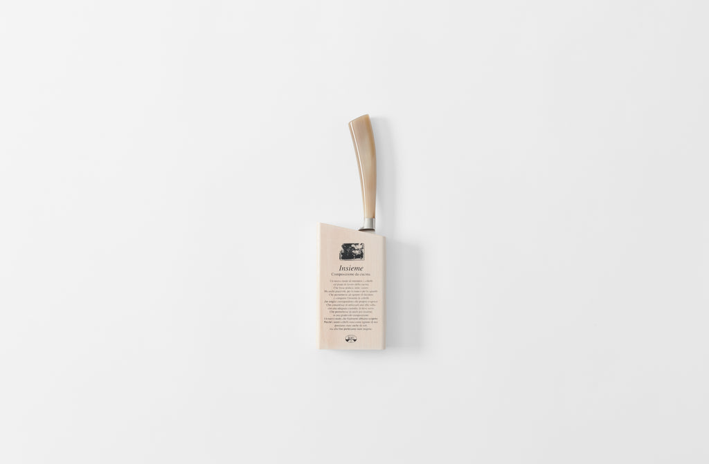 Berti Ox Horn Paring Knife in Block