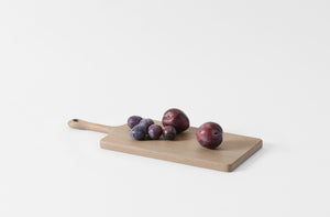 blackcreek mercantile cutting board in grey with plums