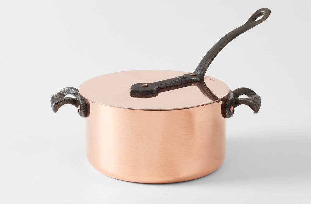 The 5 Quart Large Rondeau – Brooklyn Copper Cookware