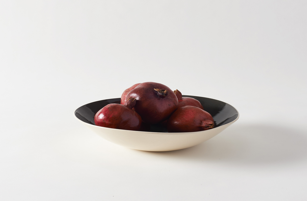 Brickett Davda Black Medium Round Bowl