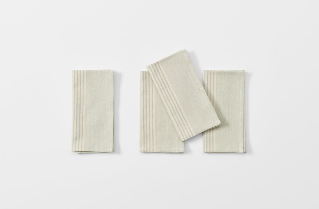 celadon-off-white-wide-stripe-napkin-20675-b