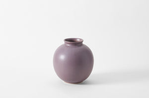 Christiane Perrochon Aubergine Large Boule Vase