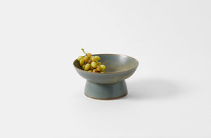 Christiane Perrochon Grey Blue Small Centerpiece Vase