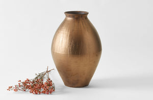 Christiane Perrochon Metallic Gold Large Vase