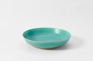 Christiane Perrochon Turquoise Extra Large Low Bowl