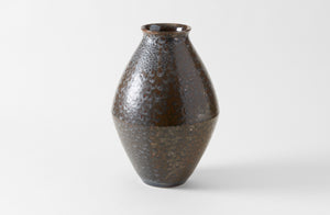 Christiane Perrochon Brown Beige Spot Large Vase