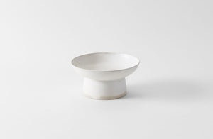 Christiane Perrochon White Beige Small Centerpiece Vase