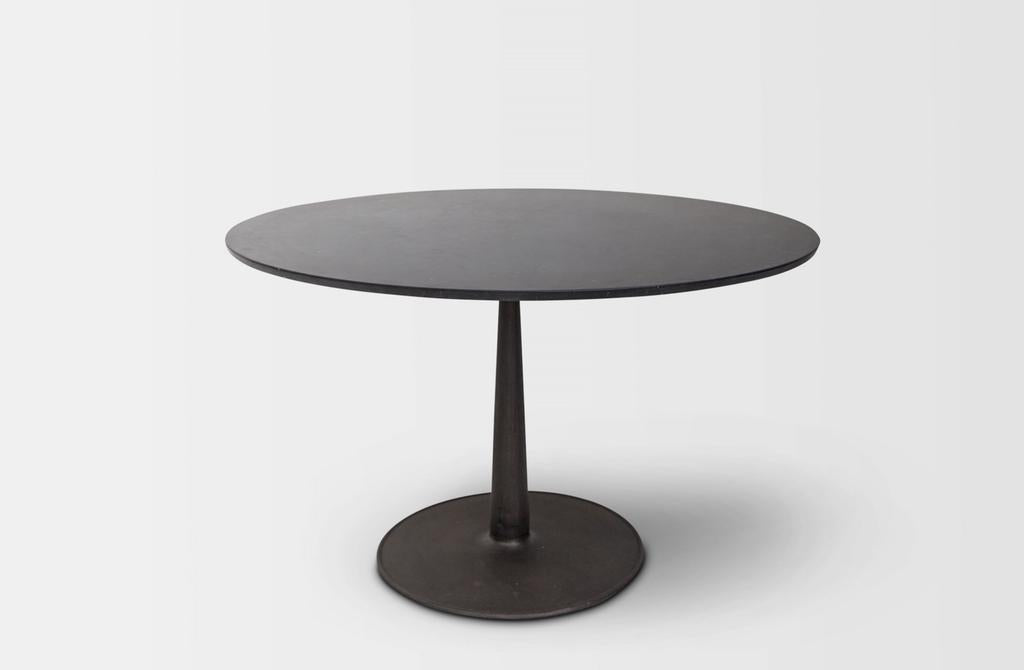 Joshua Vogel MARCH Cast Iron Black Marble Table