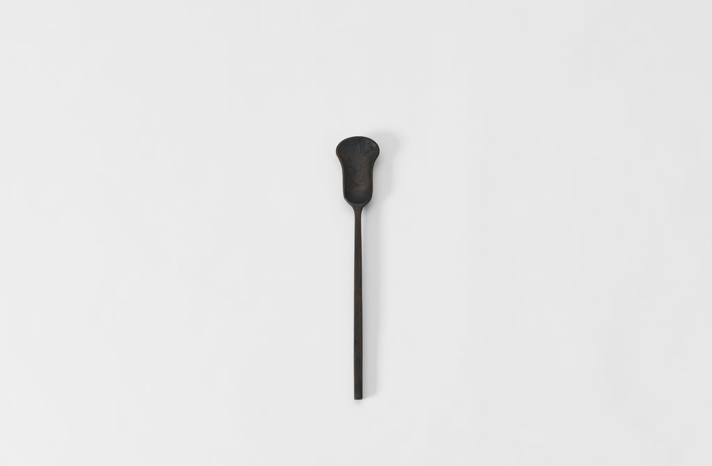 Ebonized Cherry Long Jelly Server Spoon