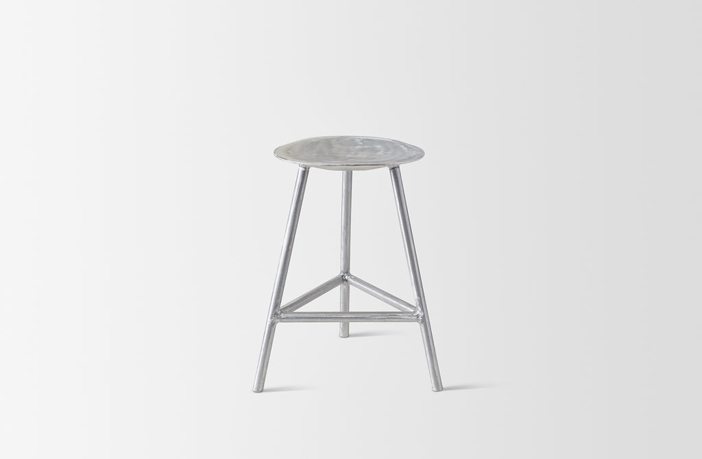 Faye Toogood Aluminum Spade Counter Stool