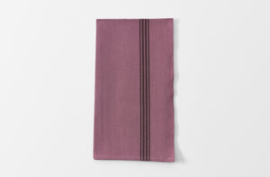 Fig and Black Piano Stripe Kitchen Towel