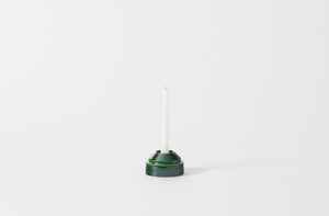 Glazed Green Candle Holder