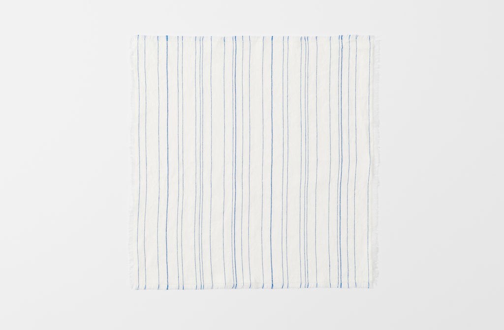 Greta Cobalt Stripe Napkin
