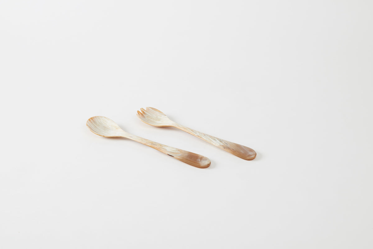 Horn Salad Servers
