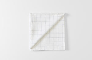 Linen Grid Tablecloth