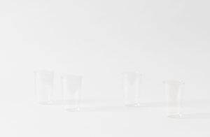 R+D Lab Luisa Ribbed Water Glass