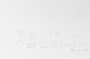 R+D Lab Luisa Ribbed Water Glass