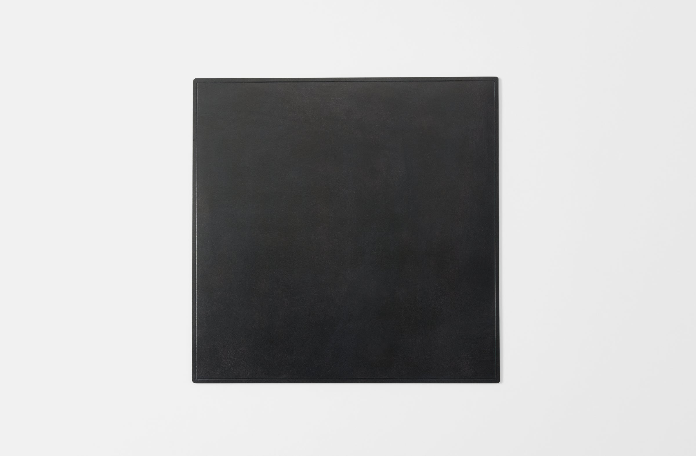 Peter Speliopoulos Black Leather Square Placemat