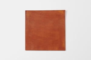 Peter Speliopoulos Camel Leather Square Placemat