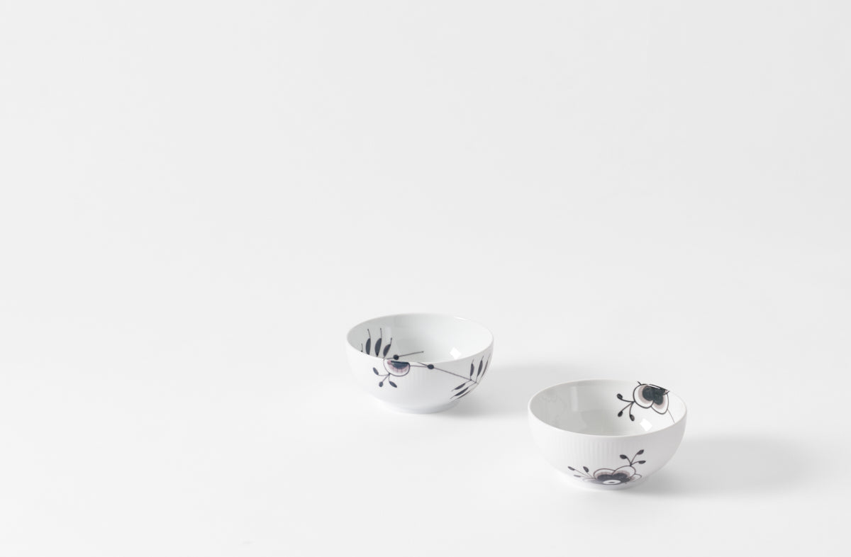 Royal Copenhagen Black Fluted Mega Cereal Bowl