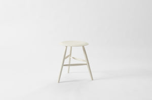 Sawkille Co. Bleached Maple Dinner Stool