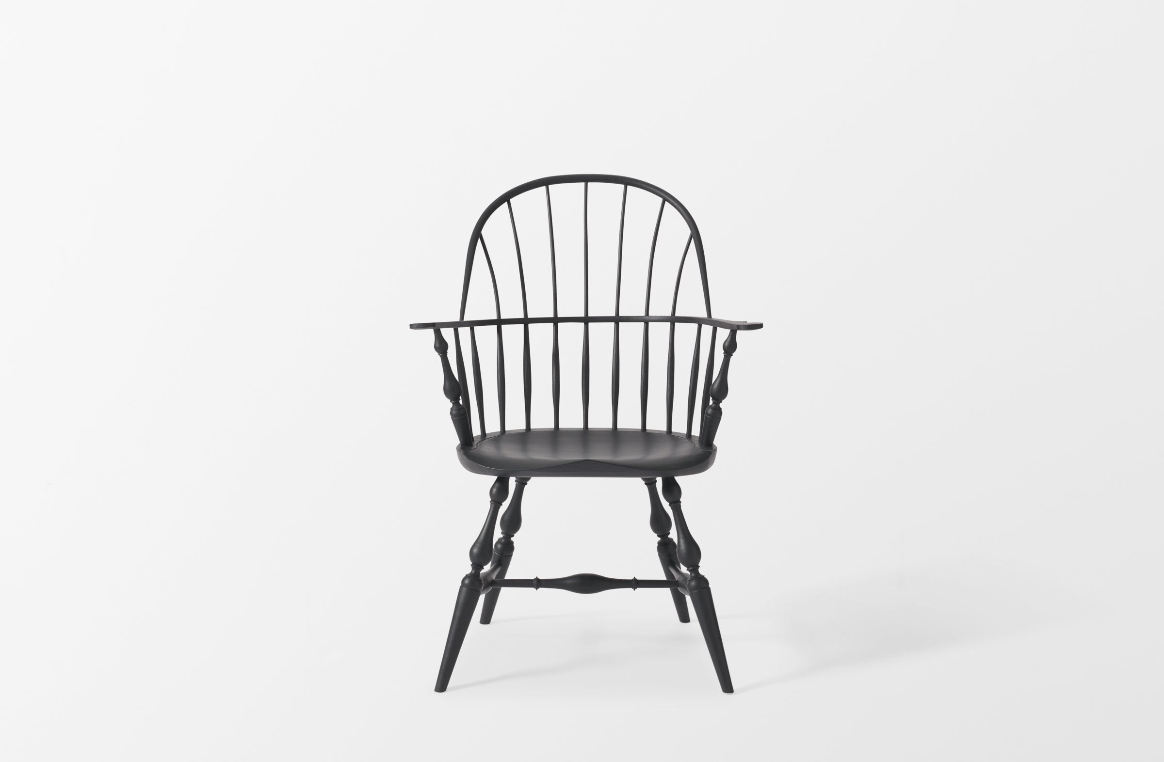 Sawyer Made Black Sack Back Armchair