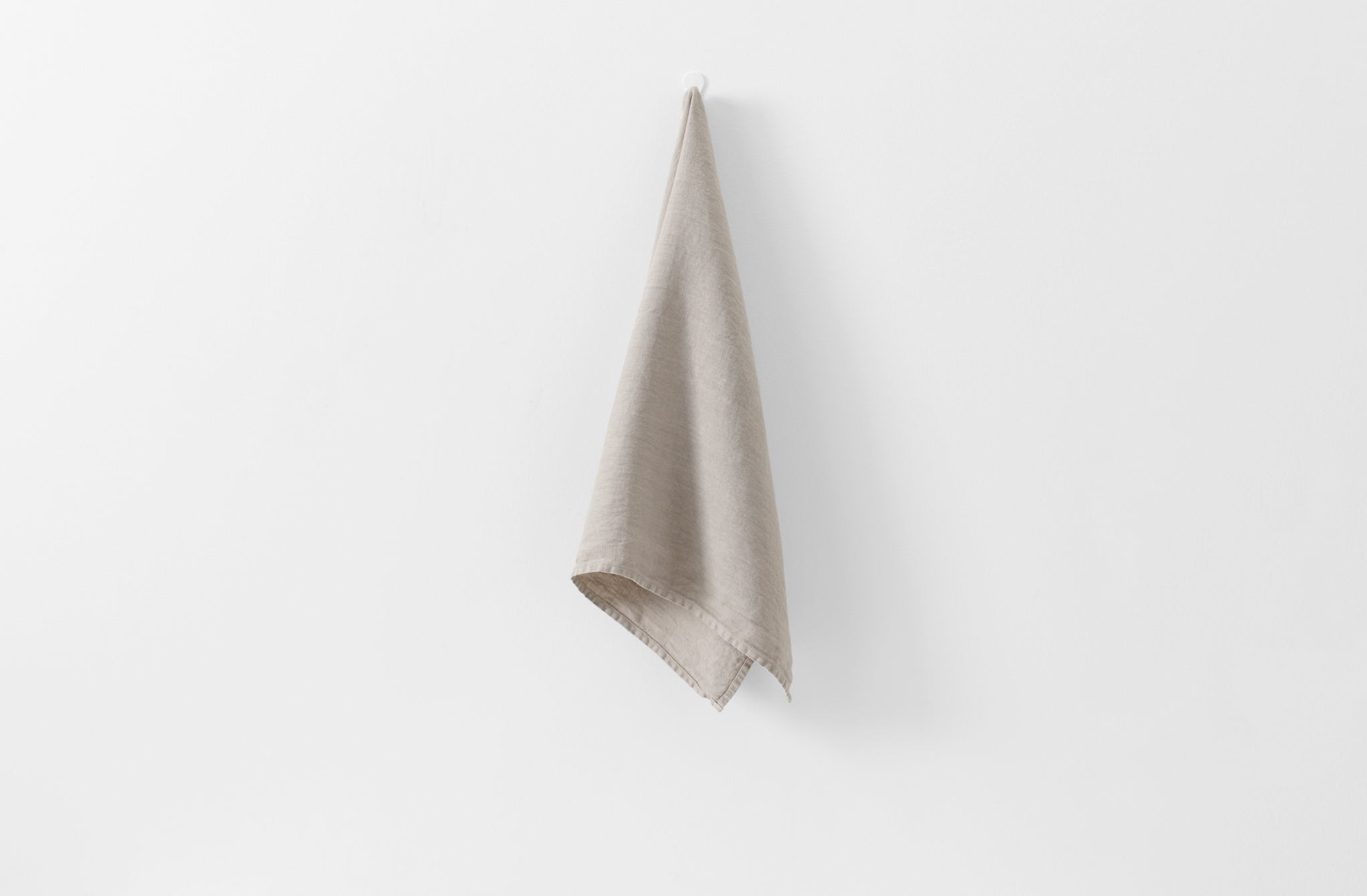 Taupe Linen Kitchen Towel