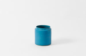 Tracie Hervy MARCH Turquoise Utensil Crock