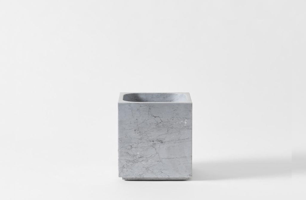 Michaël Verheyden Palissandro Azuro Marble Square Vase MARCH