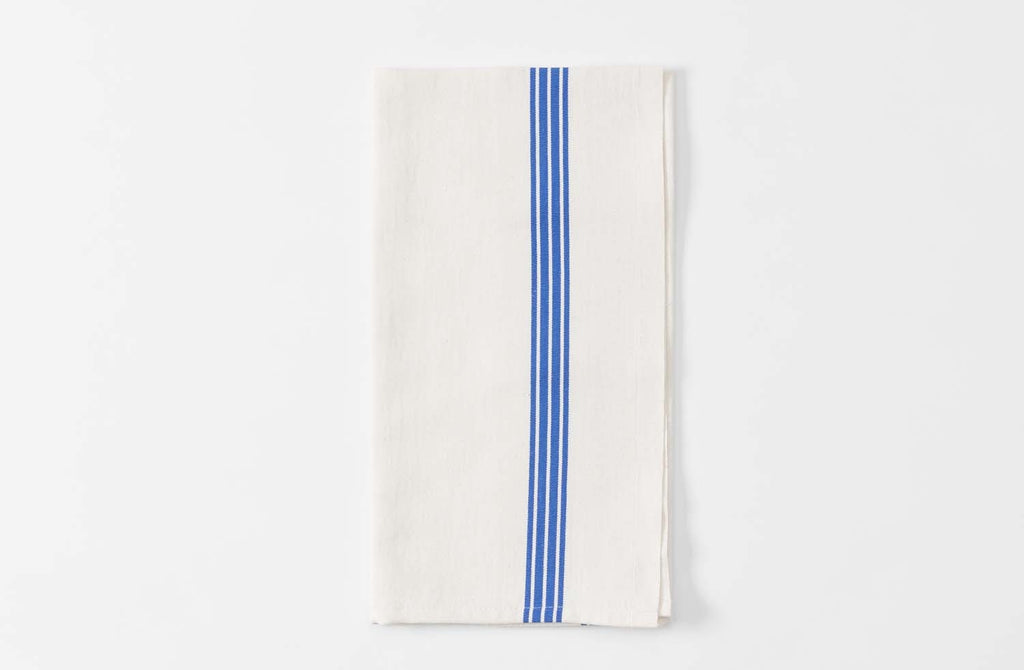 Blue and Brown Piano Stripe Kitchen Towel – MARCH